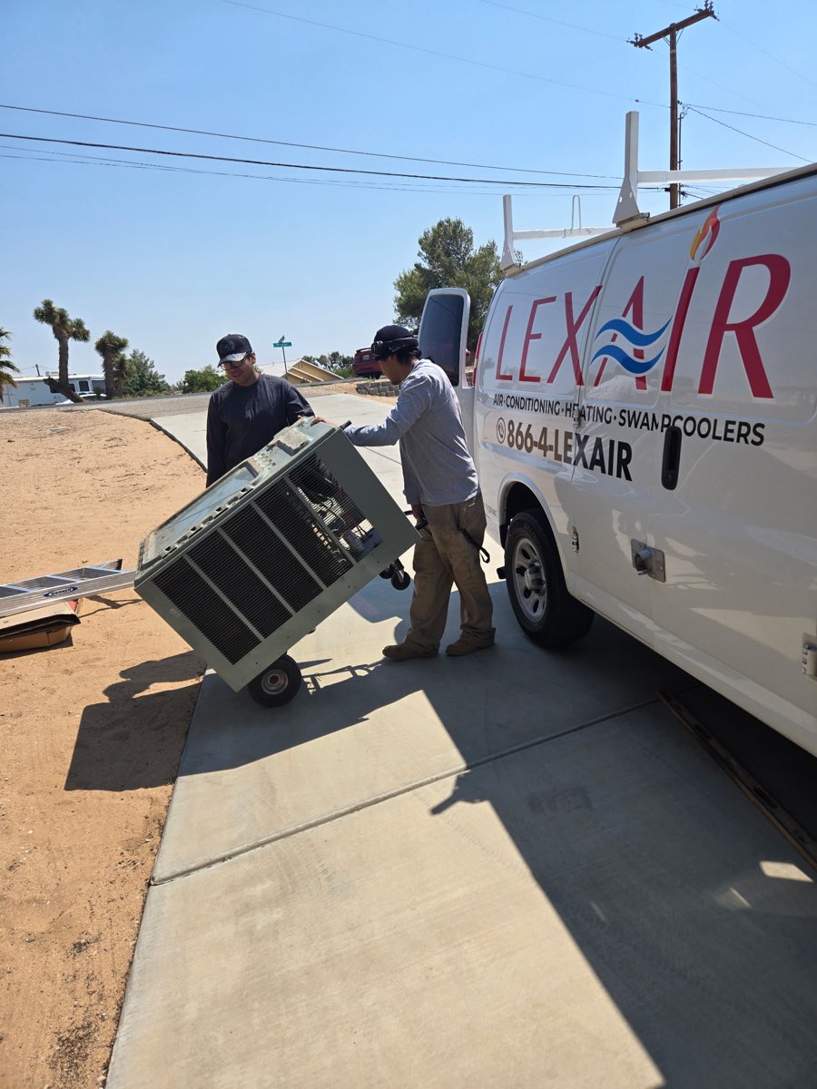 LexAir Heating & Cooling HVAC work photo